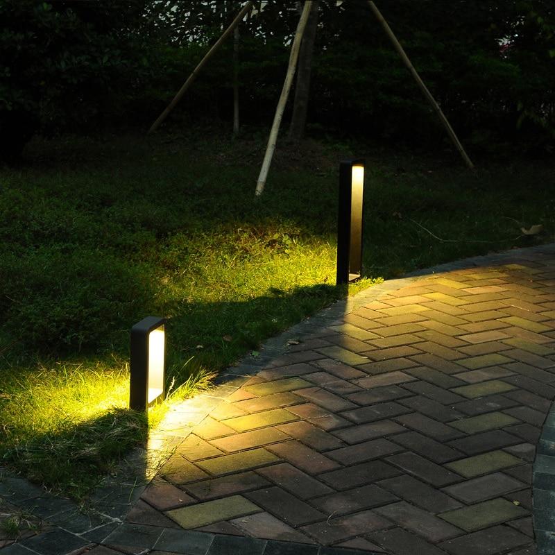 Garden Light Nordic Black Waterproof Outdoor Pathway