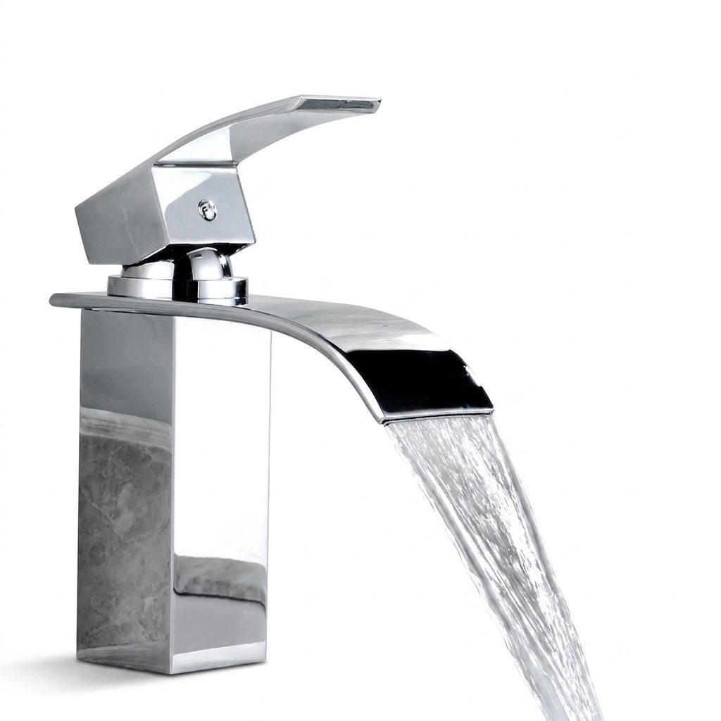bathroom faucet single handle brass modern vanity