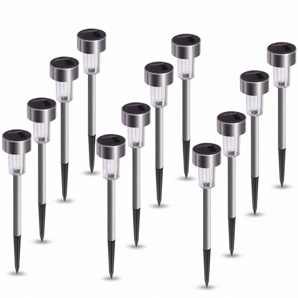 pathway light solar led modern outdoor garden