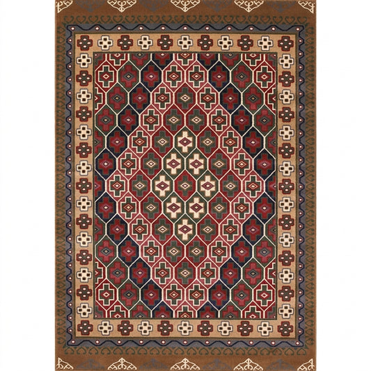 area rug bohemian jute living room classic style