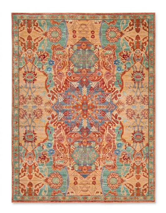 modern abstract area rug living room entryway decor
