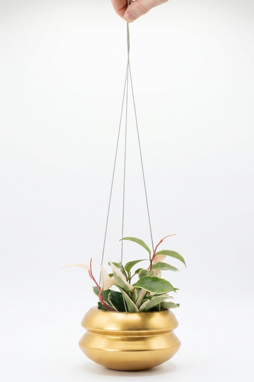 classic indoor hanging planter pot modern decor