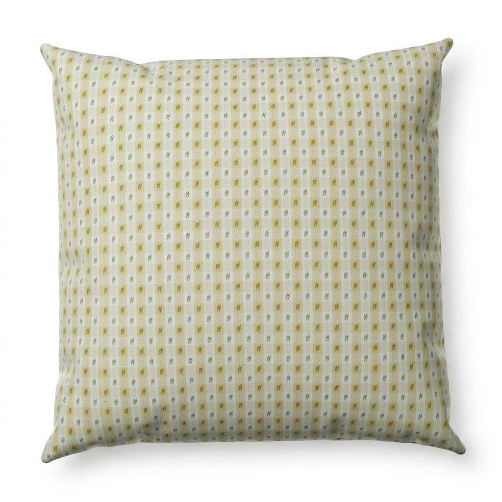 euro sham classic gingham decorative pillow cover luxe butte