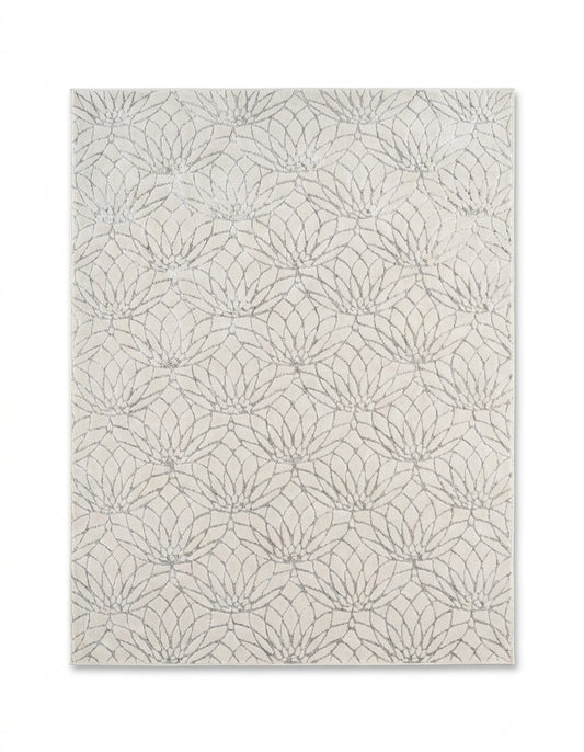 area rug modern lotus pattern luxury living room