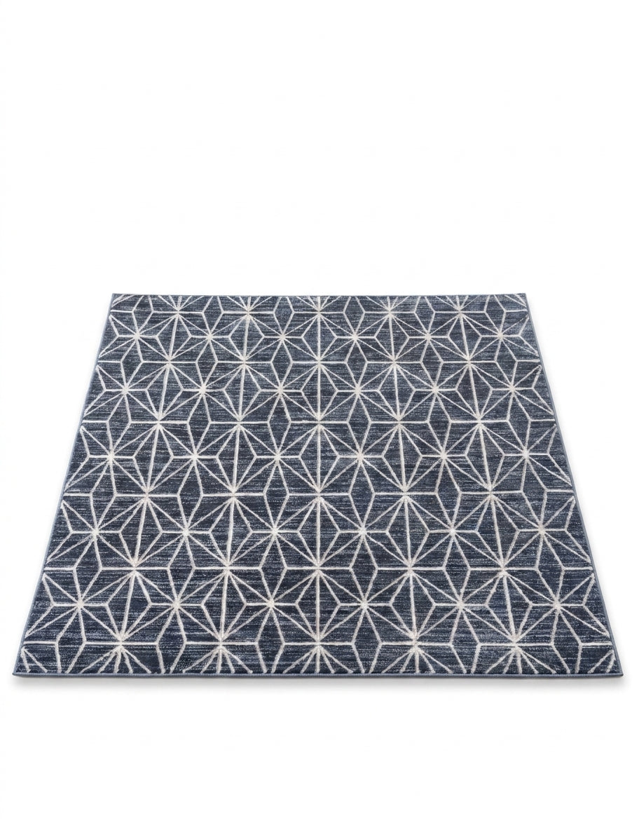 area rug modern geometric large living room