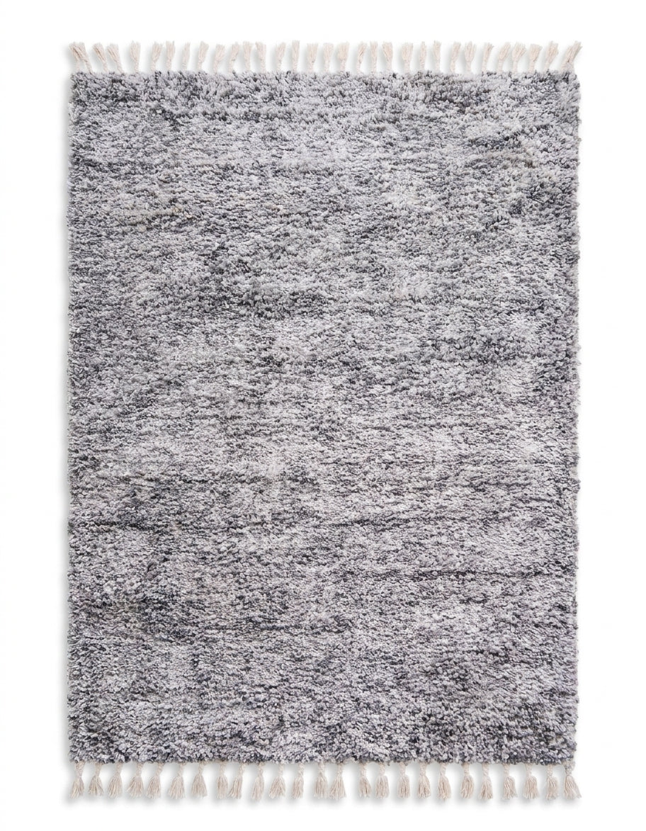 area rug modern shaggy marl living room