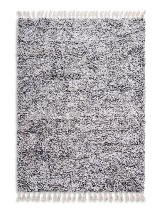area rug modern shaggy marl living room