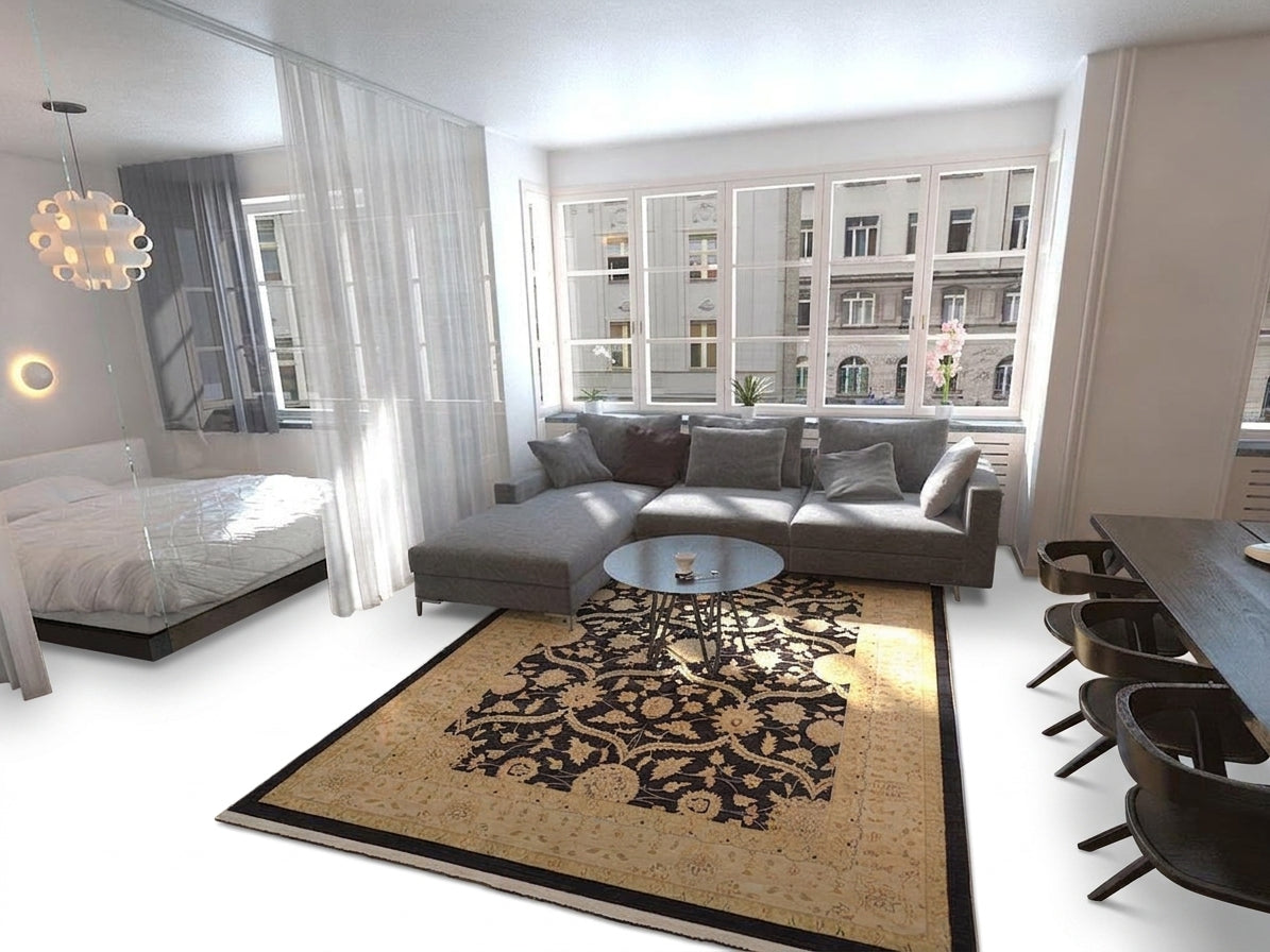 area rug vintage style luxury living room soft