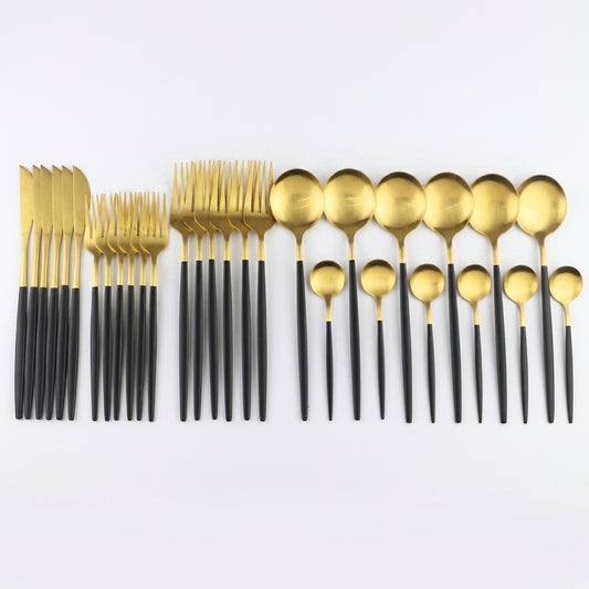 cutlery set modern stainless steel dinnerware
