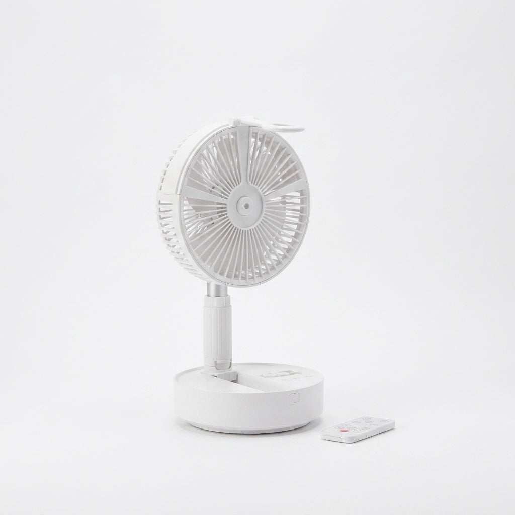 portable folding mist fan tabletop outdoor usb-c