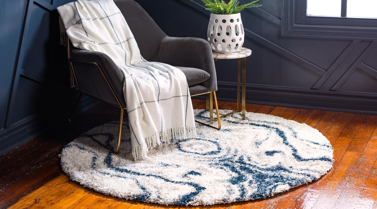 Area Rug – Marble, Color Mix Shaggy